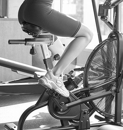 Atividades de academia - bicicleta