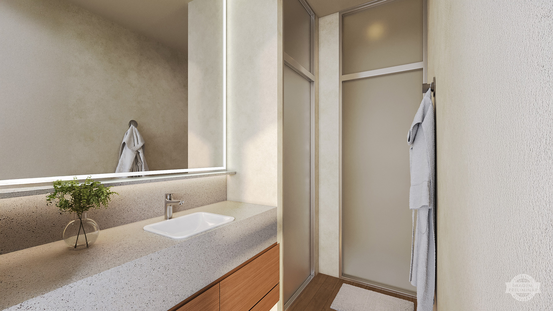 Banheiro Suíte Master Residencial