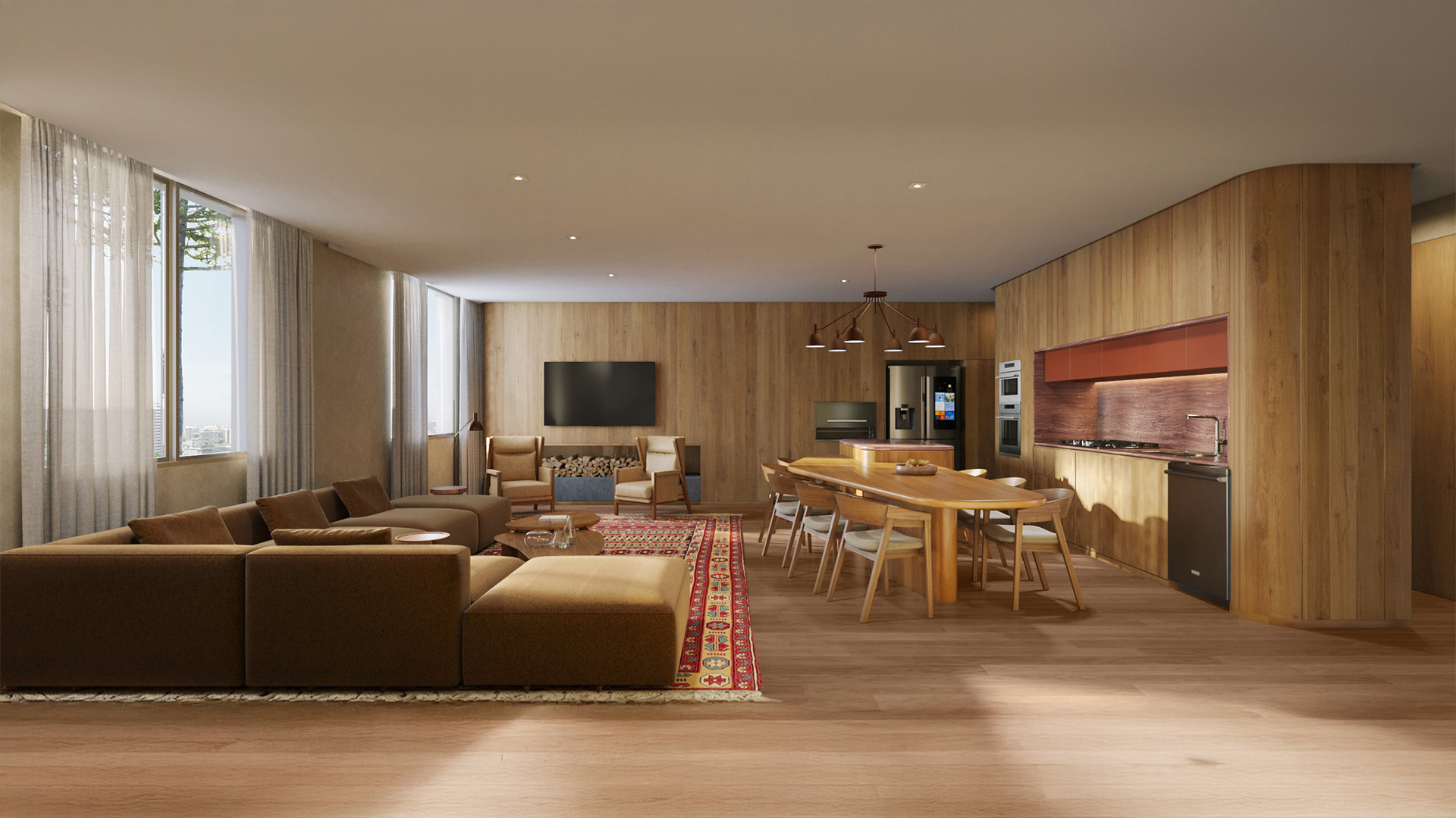Living 03 Dorms. Residencial